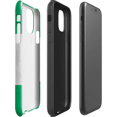 Nigeria Flag Distressed iPhone 11 Pro Max Impact Case